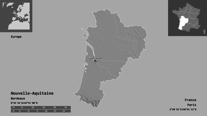 Nouvelle-Aquitaine, region of France,. Previews. Bilevel