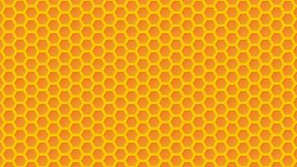 Honeycomb pattern vector. free space for text. wallpaper. background.