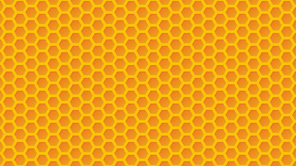 Honeycomb pattern vector. free space for text. wallpaper. background.