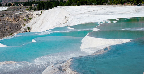 blue mineral pools