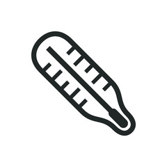 Fototapeta premium Thermometer icon