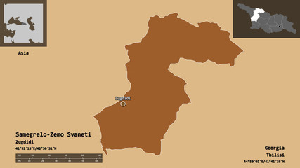 Samegrelo-Zemo Svaneti, region of Georgia,. Previews. Pattern