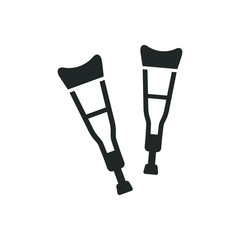 Crutches icon