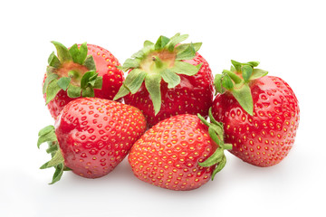 Strawberry isolated on white background