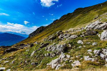 Paisajes durante la subida al Monte Lakartxela en Irati