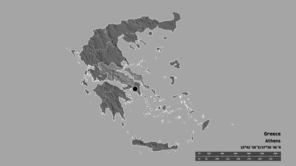 Location of Central Greece, decentralized administration of Greece,. Bilevel