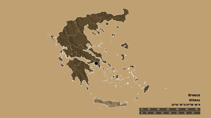 Location of Crete, decentralized administration of Greece,. Administrative