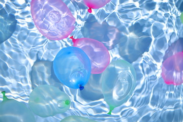 水風船の様子