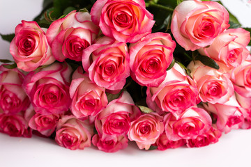 pink roses bouquet