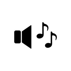 Loudspeaker icon template