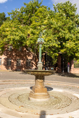 Obraz premium brunnen am Dom in Worms