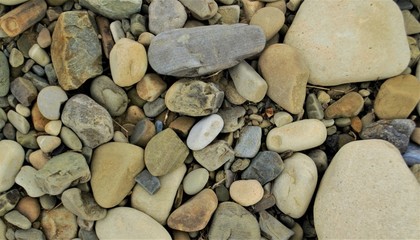 
background of river stones