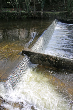 River Tavy In Tavistock, Devon	