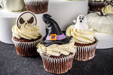 Sweet Halloween cupcakes
