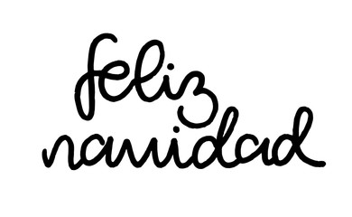 Feliz Navidad / Lettering / Escrito a Mano / Caligrafía 