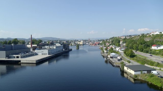 The South Norwegian city Skien