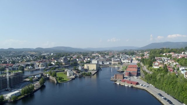 The South Norwegian city Skien