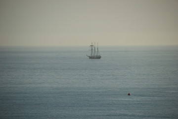 sailboat in the ocean