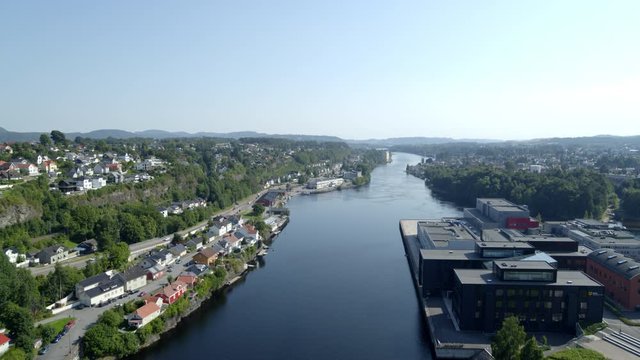 The South Norwegian city Skien