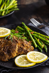 Baked Tilapia Fish Fillet Dinner