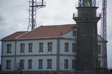 Lighhouse in Cape of Asturias,Spain