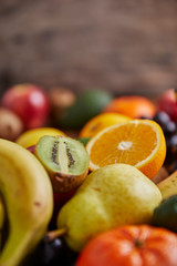 Fresh Fruits from the Organic Market.