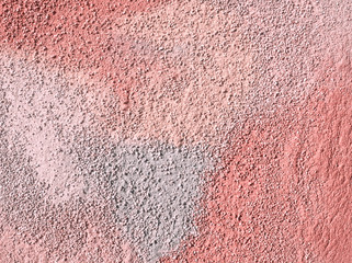 Fototapeta premium Abstract sand texture, pink background. Colorful cosmetic clay. Nature texture from loam and silt. Healing earth. Beauty background 