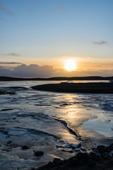 アイスランド　ヴァトナヨークトル氷河