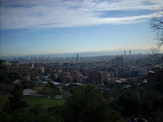 Obraz premium time lapse clouds over the city