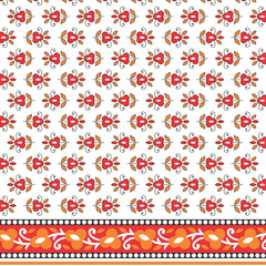  floral buti pattern