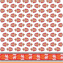  floral buti pattern