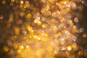 colorful sequins in a beautiful bokeh