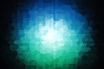 An abstract cool tone gradient vignette blur background image.