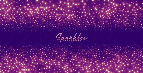 purple sparkles background for festival celebration theme