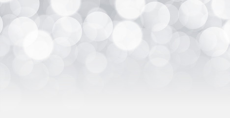 white bokeh background design with text space