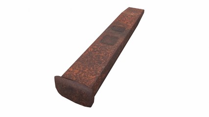 Chisel for Metal Low-poly 3D model