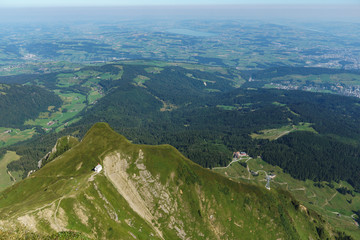 view from the top of the mountain
