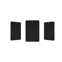 SPRAY MOCK-UP PRODUCT ON WHITE BACKGROUND. 3D RENDERING