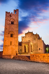 Cathedral of Erice in Sicily - Italy