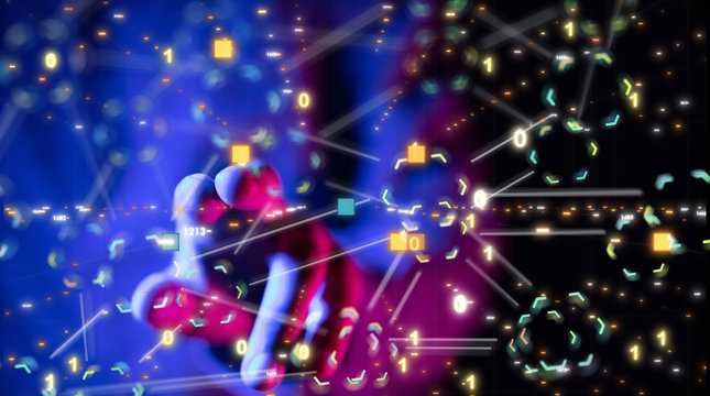 data code binary concept 3d - Powered by Adobe