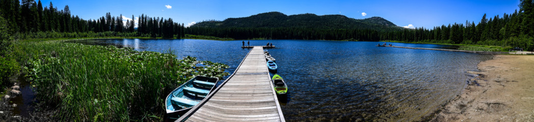 Fototapeta premium Round Lake State Park in Idaho