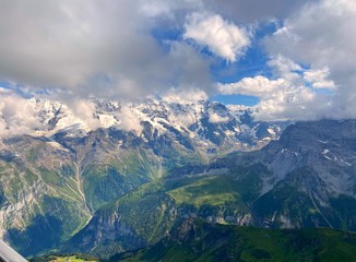 Fototapeta premium mountains and clouds