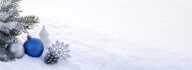 Image with Christmas ornaments.