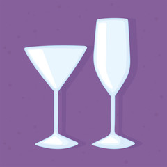 plastic or glass cups bottles mockups, glass cups for drink empty