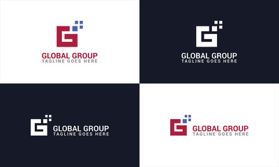 Global Group G Letter Logo