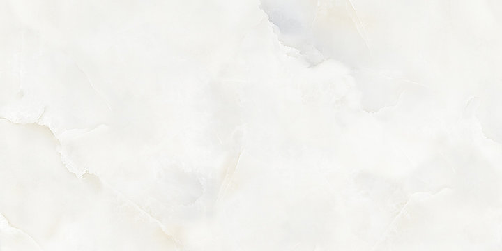 Polished white marble. Real natural marble stone texture and surface background.