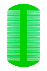 Lice comb isolated on white background