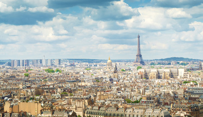 View on Eiffel Tower, Paris, France