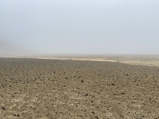Desert rocheux du parc Tongariro, Nouvelle Zélande	