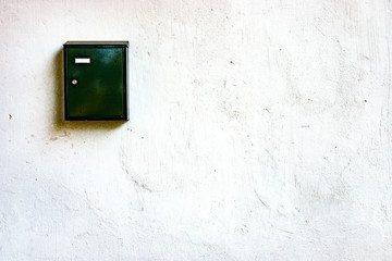 mail box on the wall